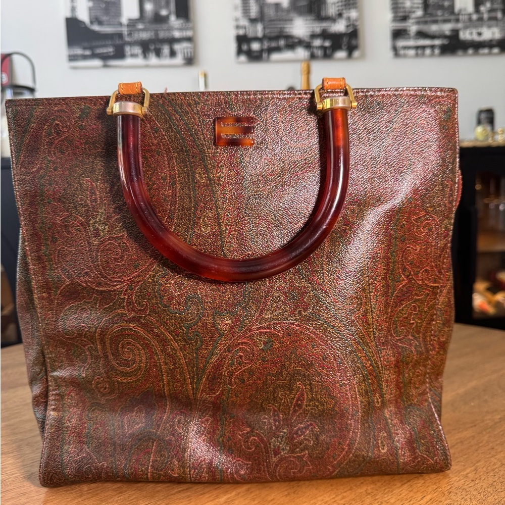 ETRO Paisley Tote Bag